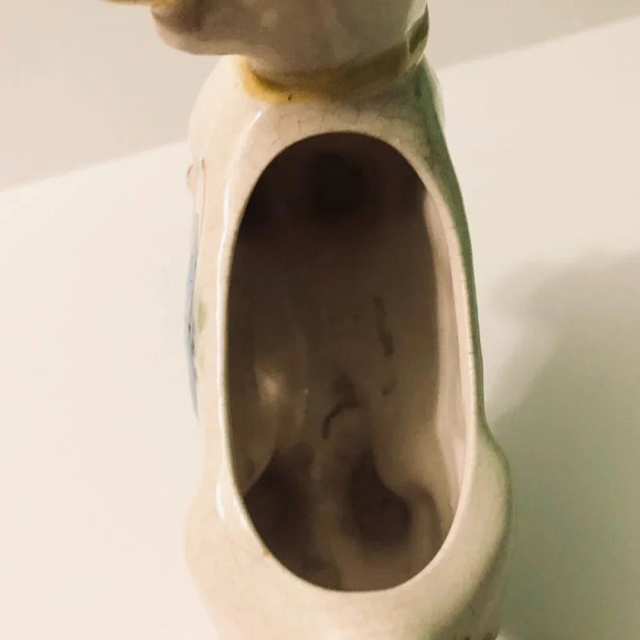 Vintage Ceramic Cow Creamer made  in Japan 5 Inch Tall Floral - Picture 8 of 14